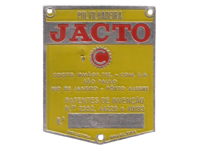 PLACA IDENTIFICACAO