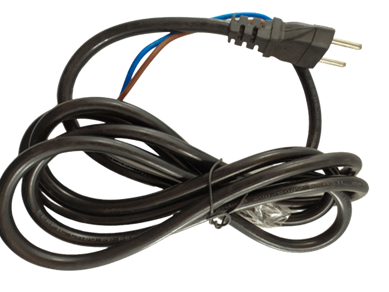 CABO ELETRICO 2P 1MMX3.3M PLUG 10A