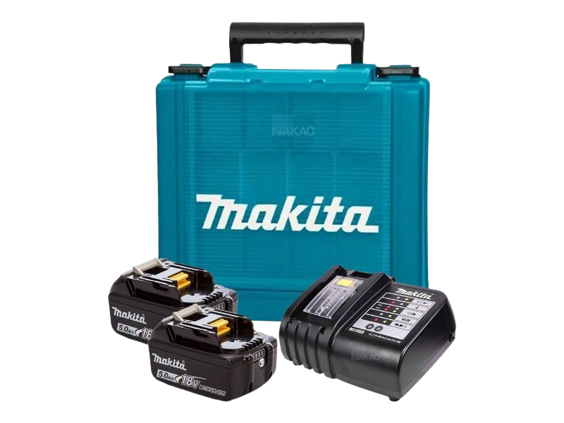 KIT MALETA 2 BATERIAS 18V 5.0AH