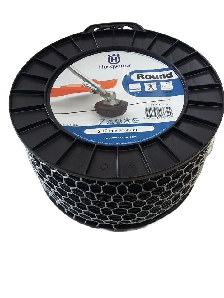 FIO NYLON 2,7MM 240M CIR