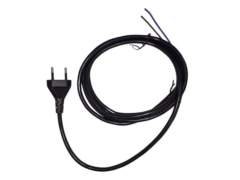 CABO ELETRICO 2P 1MMX2.15M PLUG 10A