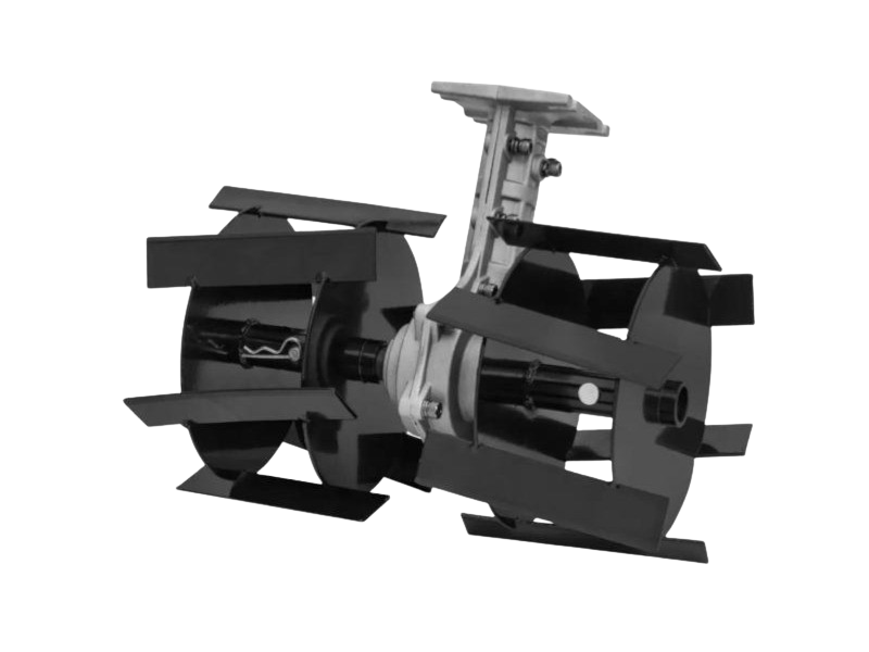 ENXADA ROT 15CM EIXO ESTRIADO